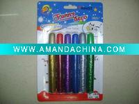 Wholesale promotional gift sparking washable glitter pen set