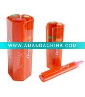 Wholesale Unique 3 in 1 Fluorescent Pen Set CH-6214