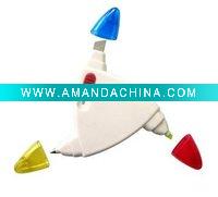 Wholesale highlighter with knife