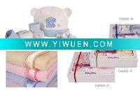 Wholesale Baby Gift Sets-Hat, Mittens, boots, blanket-baby toy series