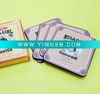 Wholesale Promotional MDF Coaster Set