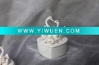 Wholesale Ceramic Swan Jewel Box,Mini ceramic boxes,Wedding gift box