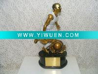 Wholesale basketball trophies polyresin