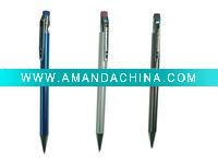 Wholesale metal mechanical pencil with eraser on the top