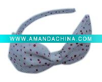 Wholesale girl fashion hairband , bowknot