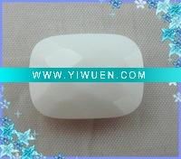 Wholesale Faceted glass gemstone