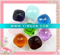 Wholesale colorful glass gemstone
