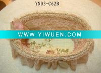 Wholesale Wicker Baskets/lace storage baskets/storage boxes/lace wicker storage