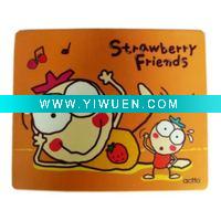 Wholesale 100% natural rubber mouse pad with customize design