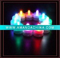 Wholesale 10 color submersible led candle