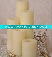 Wholesale Round Flameless LED Candle (set 5)