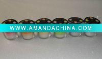 Wholesale Glass paraffin wax LED Candle