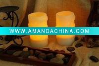 Wholesale battery operated flameless led wax candles