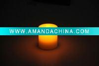 Wholesale flameless yellow light led candle