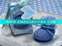 Wholesale child shoes scented handcraft candle