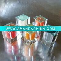Wholesale jar candle,crystal jar candle