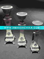 Wholesale Green ceramic candlestick ( ceramic candlestick )