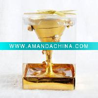 Wholesale Rose glass candle