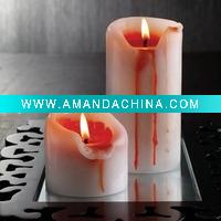 Wholesale 7.5x7.5 Halloween candle/pillar candle