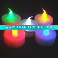 Wholesale Colorful led candle light