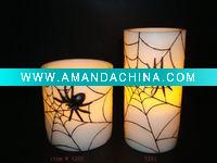 Wholesale Spider Hallomas LED candle