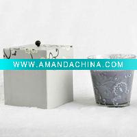Wholesale glass jar candle