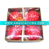 Wholesale craft candle/ fruit design candles