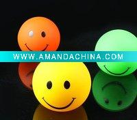 Wholesale Smile face LED Candle /LED colorful night light/Super Deals for holiday