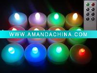 Wholesale Tea Light LED Candle color changing