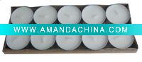 Wholesale white tealight candle
