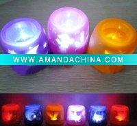 Wholesale Expression LED Candle /LED colorful night light/Super Deals for holiday