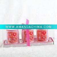 Wholesale jar candle decorative craft candle