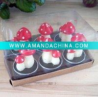Wholesale mushroom candle