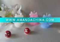 Wholesale 5.5*5.5*3.5cm small bell shape gift candles