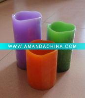 Wholesale Colored LED Flameless candle
