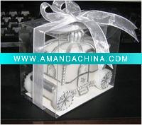 Wholesale wedding carriage style candle