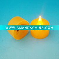Wholesale led flickering tea light candle