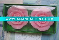 Wholesale craft rose candle
