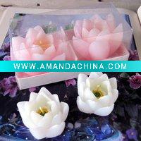 Wholesale floating flower candle