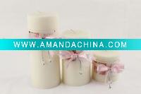 Wholesale 2010 new pillar soy candle