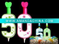 Wholesale fashion & novel birthday candles