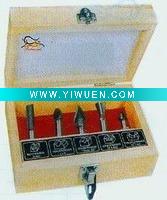 Wholesale 5pcs/set Tungsten Carbide tipped Router Bit for wood cutter --F