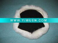 Wholesale 8 inch sheepskin wool buffing pad