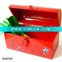 Wholesale Garden tool for kids including lunch box with 3 scoop