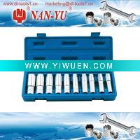 Wholesale 11PC 1/2DR 12PT Deep Socket Set Auto Tool