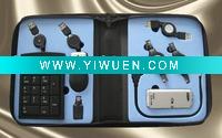 Wholesale 2011 usb kit with 8pcs accessories for travel