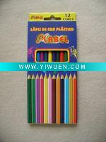 Wholesale plastic color pencil