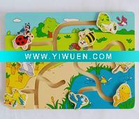 Wholesale wooden puzzle educational,EN71,CE,ASTM