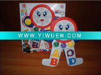 Wholesale new electronic musical letter drum,w/light&music(JDY1504001071)