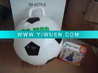 Wholesale 18"bouncy football with handle